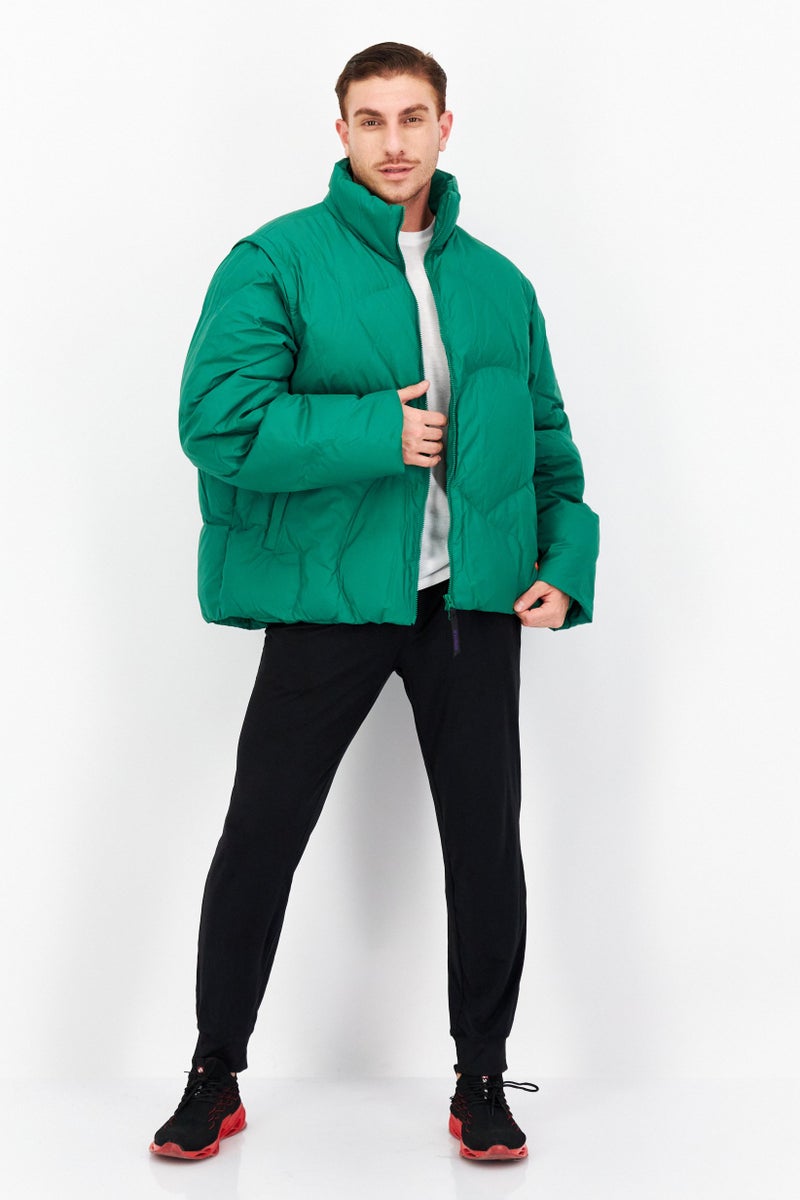 PUMA جاكيت تدريب رياضي للرجال، أخضر - Image 4